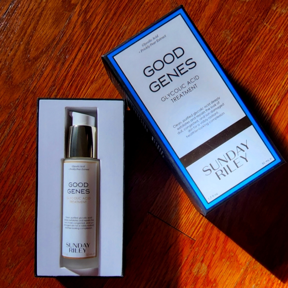 NWT NIB Sunday Riley Good Genes Glycolic Acid Treatment Full Size 1fl oz 30ml